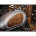 LUIMOTO TANK LEAF UNION JACK Tank Pads for the Triumph Street Cup, Street Scrambler, Street Twin, and Speed Twin 900